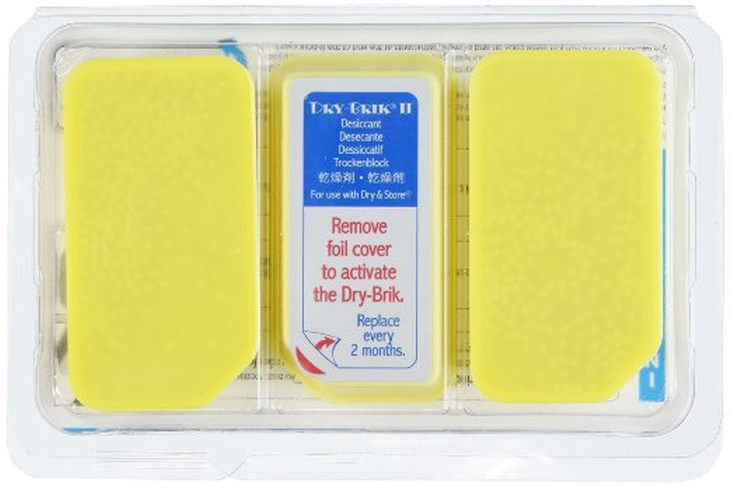 NEW DryBrik II Desiccant Blocks dry and store 6 BRICK TOTAL