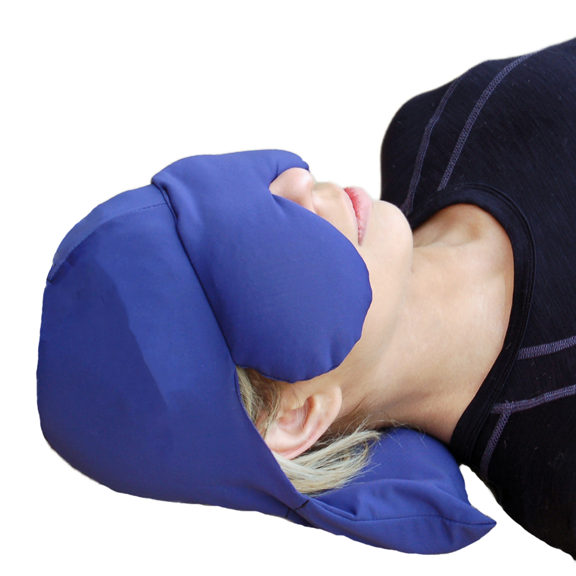 NEW Sinus Pressure & Migraine Headache Relief Herbal Cap and Eye Mask eBay
