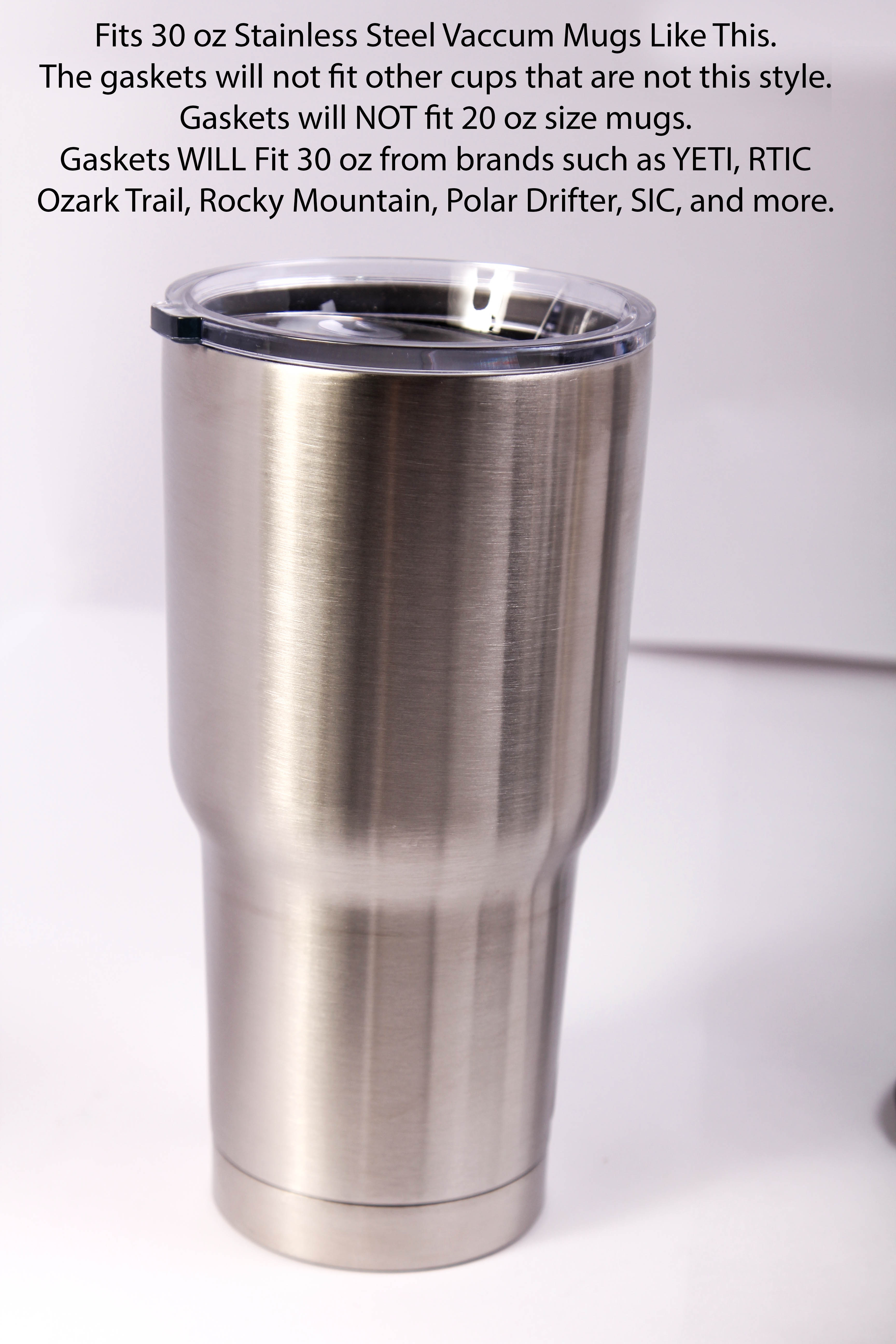 Replacement Rubber Gasket Seal Ring 30 oz Tumbler Vacuum Stainless