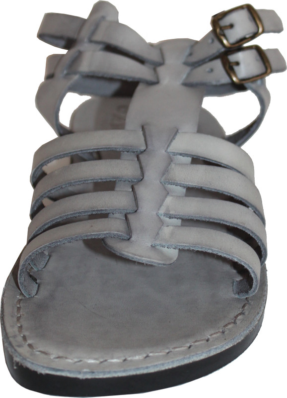 Holy Land Market Unisex Adults/Children Genuine Leather Biblical Sandals/Flip - Picture 3 of 11