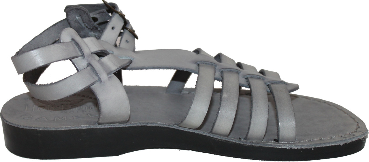 Holy Land Market Unisex Adults/Children Genuine Leather Biblical Sandals/Flip - Picture 7 of 11