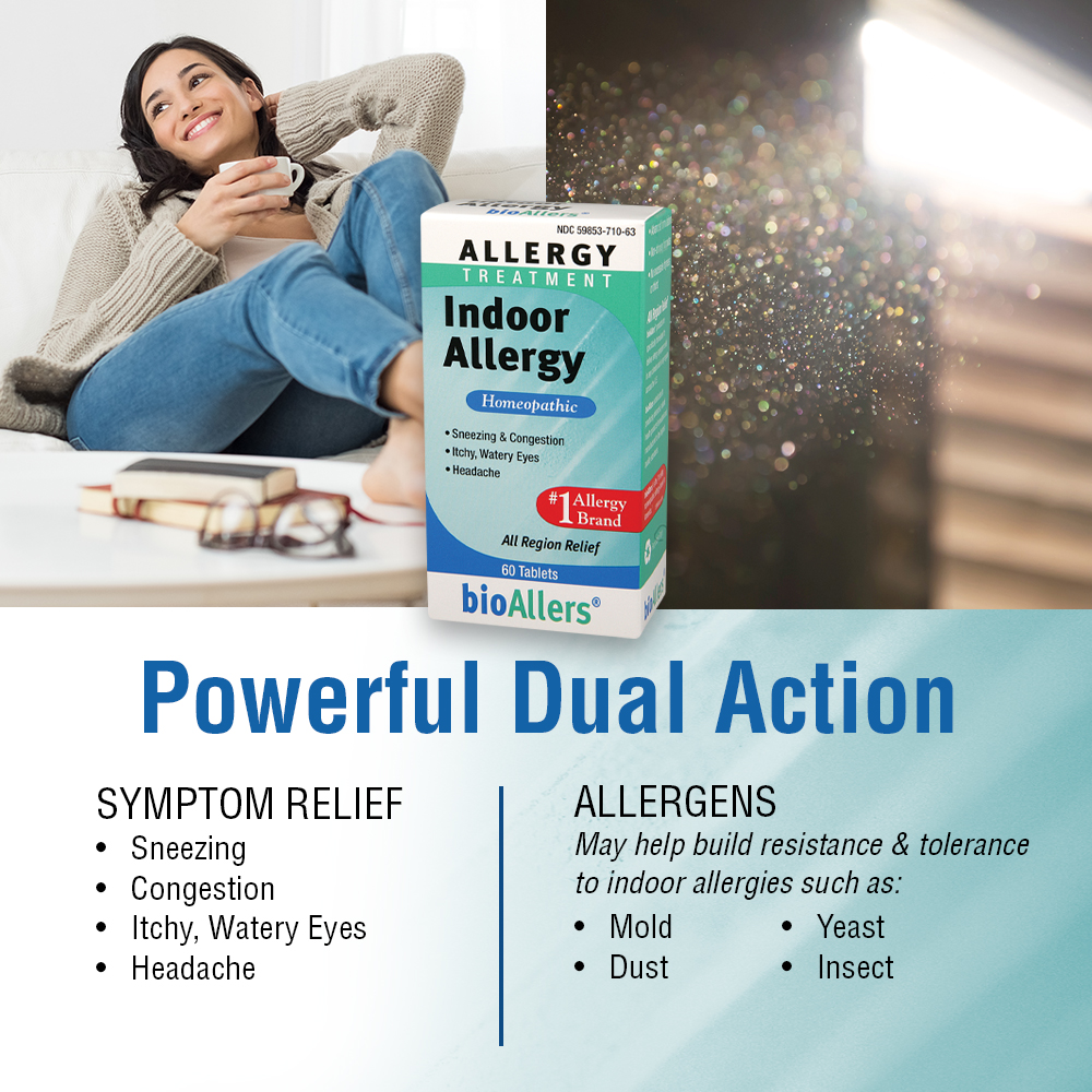 bioAllers Indoor Allergy Homeopathic Treatment for