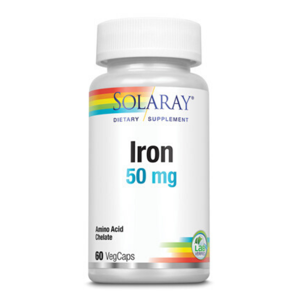 Solaray Iron 50mg | 60 CT 76280461053 | eBay