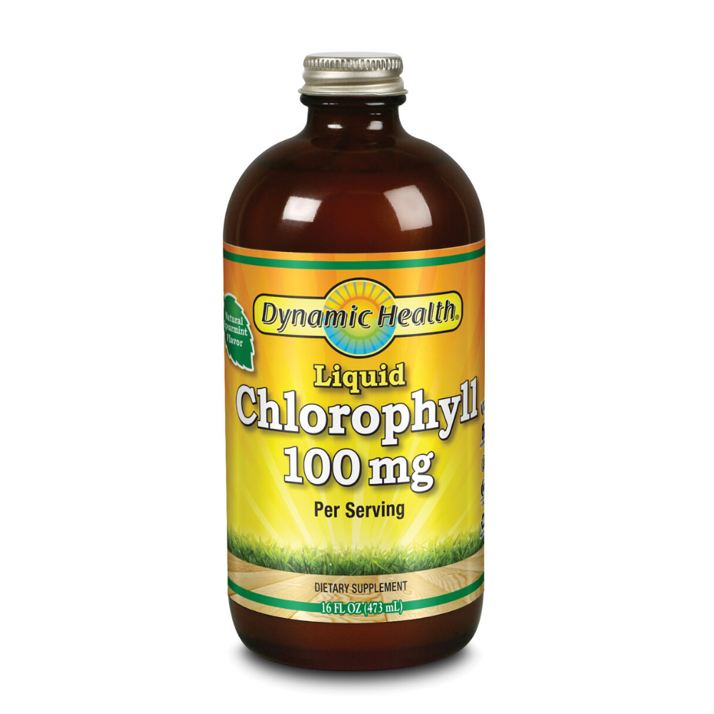 Dynamic Health Liquid Chlorophyll 16 oz 100 mg Liquid Spearmint eBay