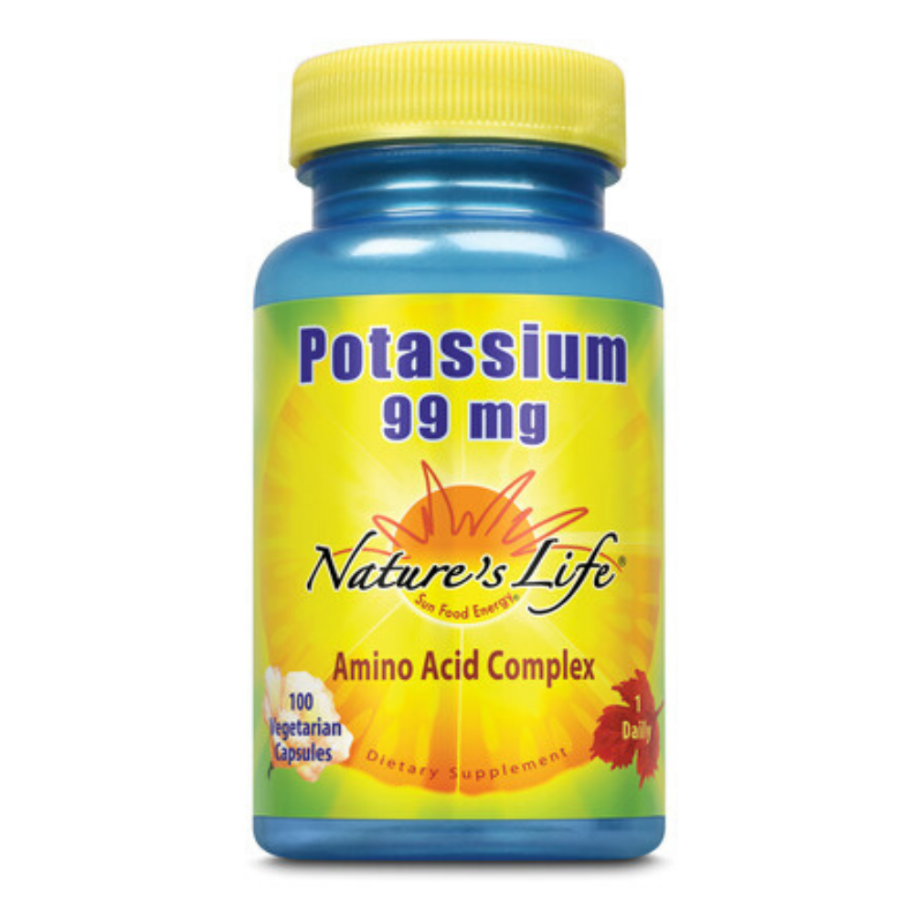 Nature's Life Potassium, 99 mg 100 ct 40647006515 eBay