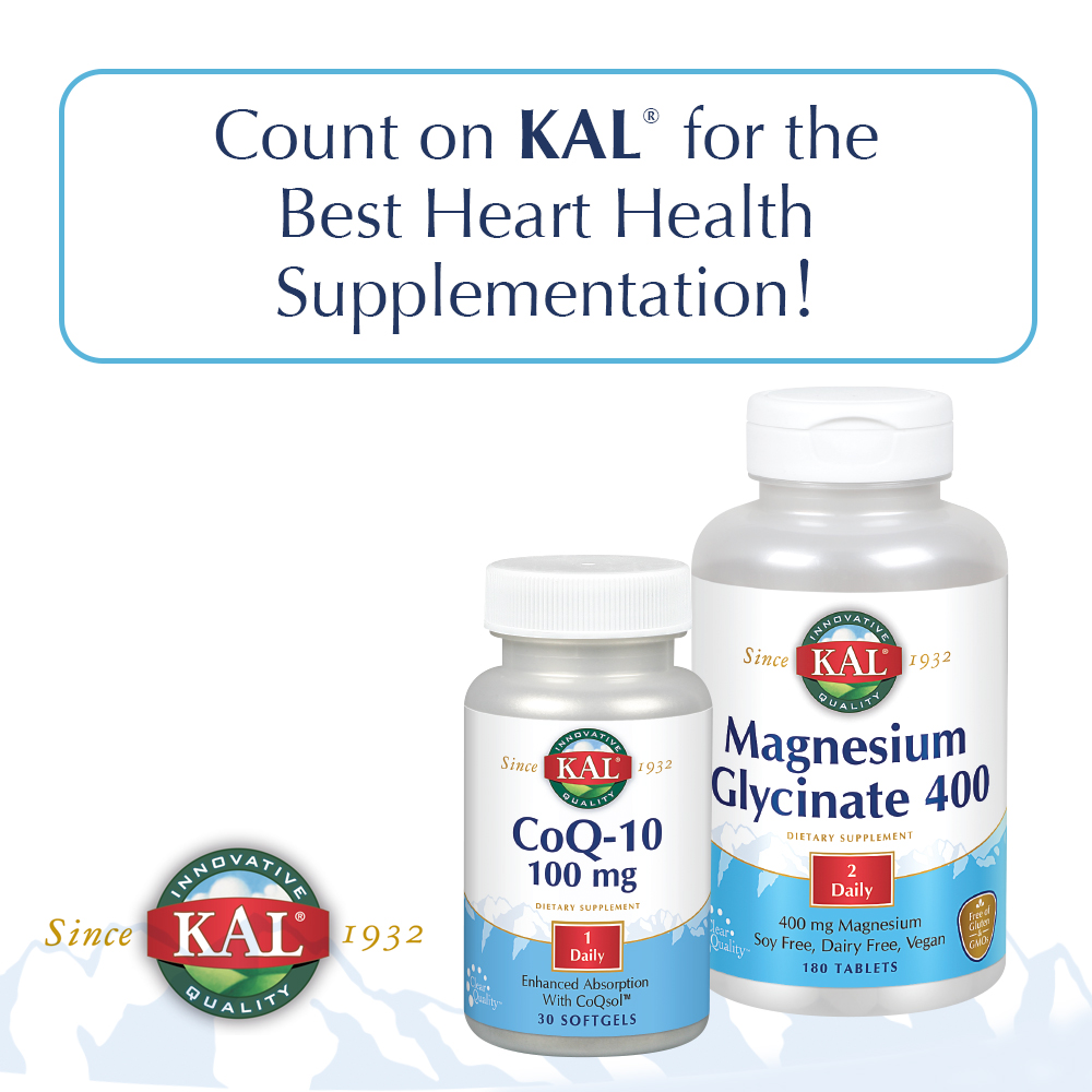 KAL Magnesium Taurate Plus 400mg w/ Coenzyme B6 90 Tabs eBay