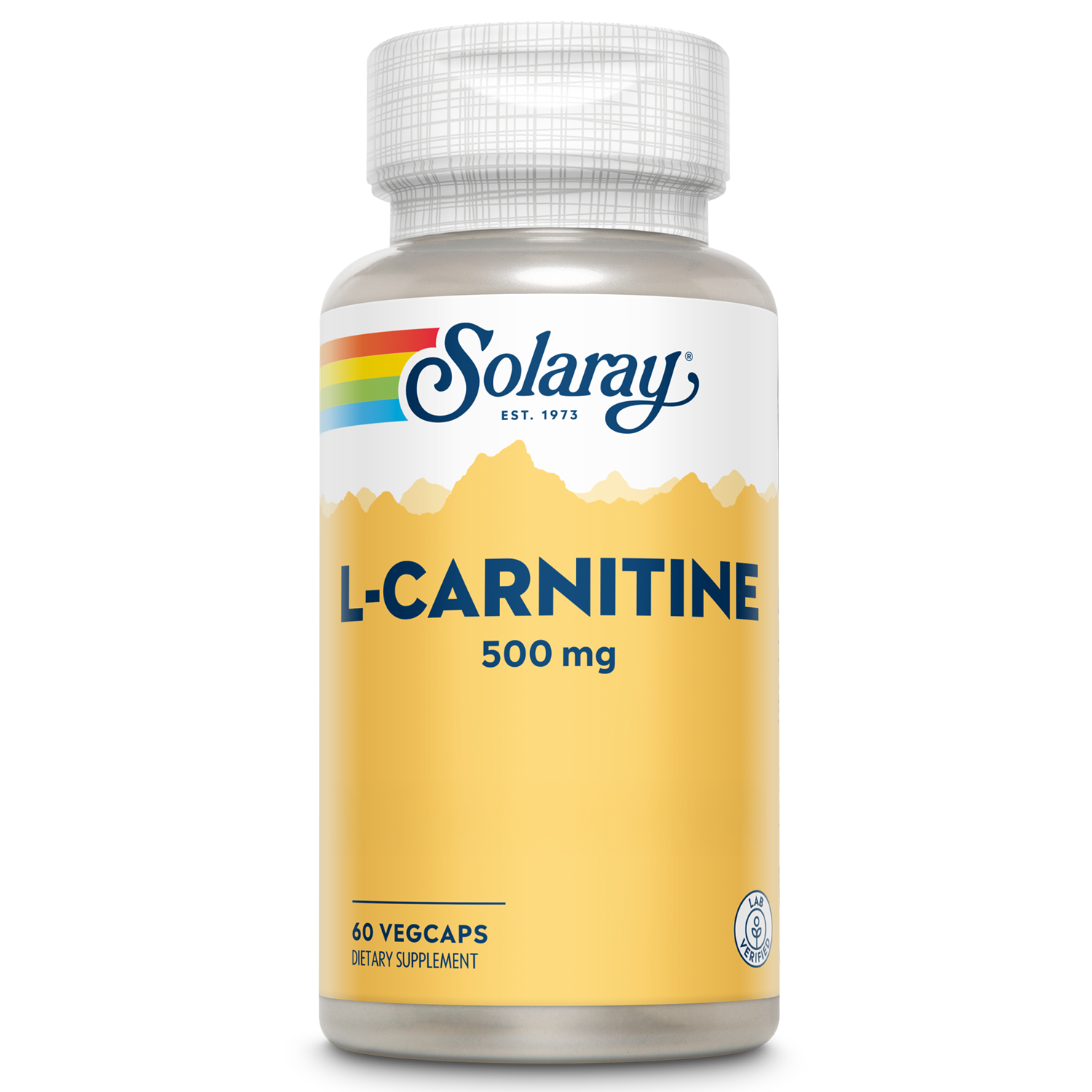 amino acid l carnitine Solaray L-Carnitine 500 mg, Free Form Amino Acid, Lab Verified, GMP  Facility,