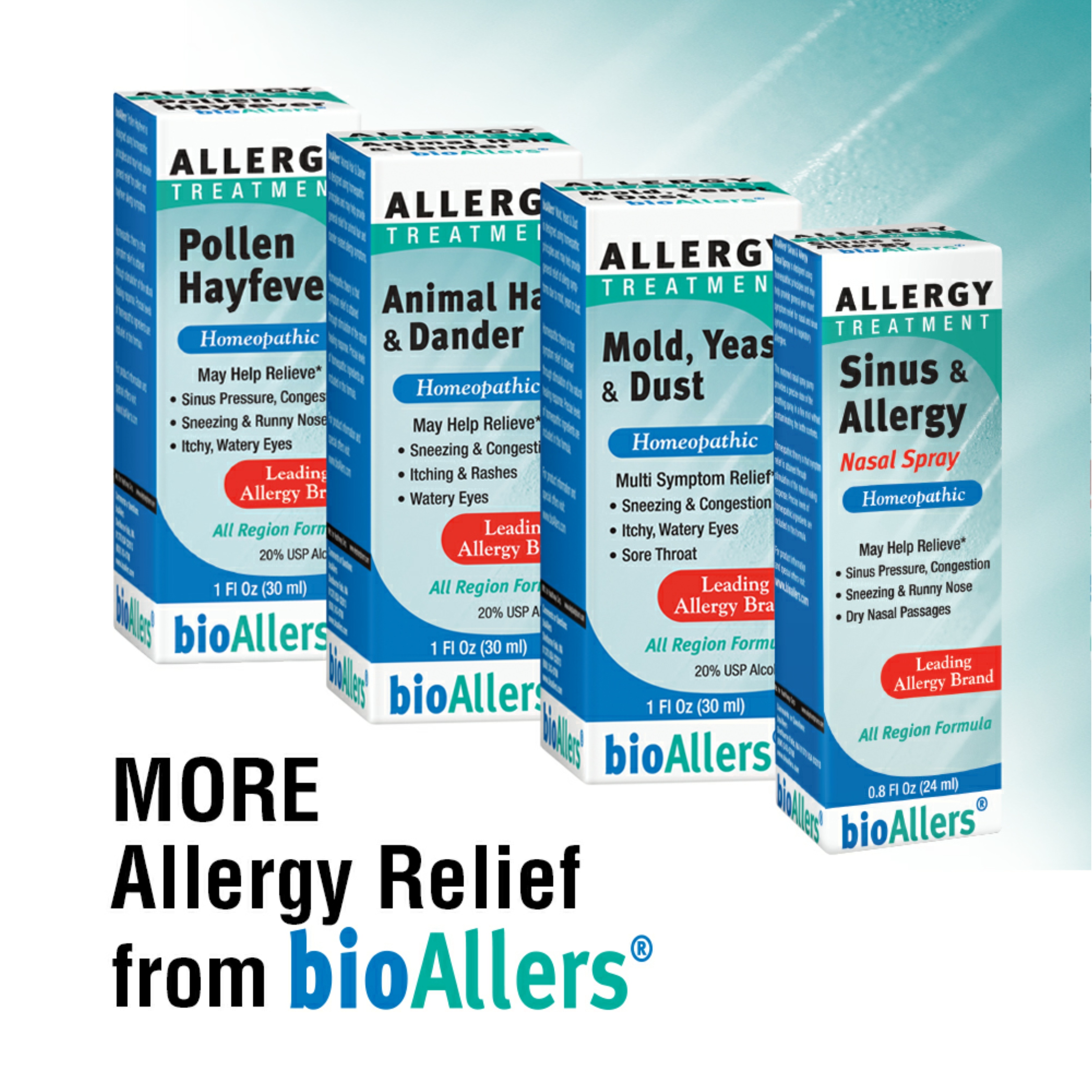 Bioallers Animal Hair & Dander Allergy Treatment 