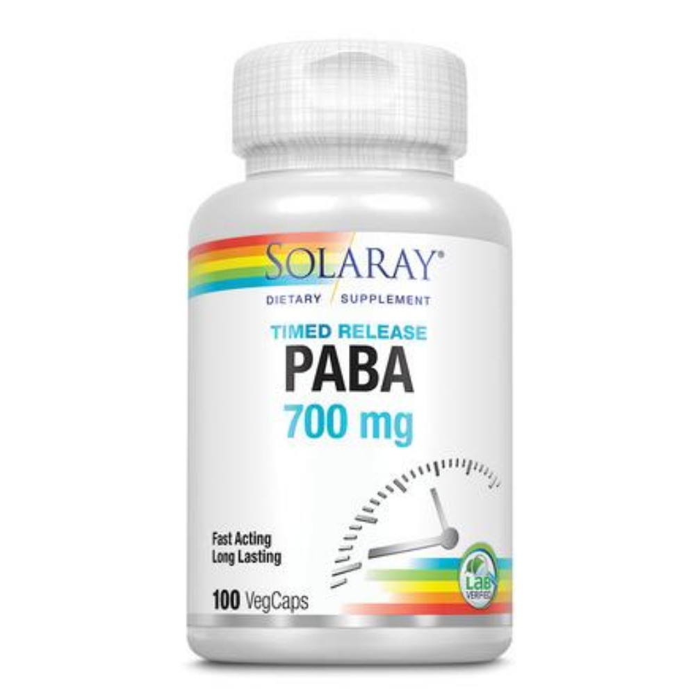 Solaray Paba TSTR Vitamin Capsules, 700 mg 100 Count eBay