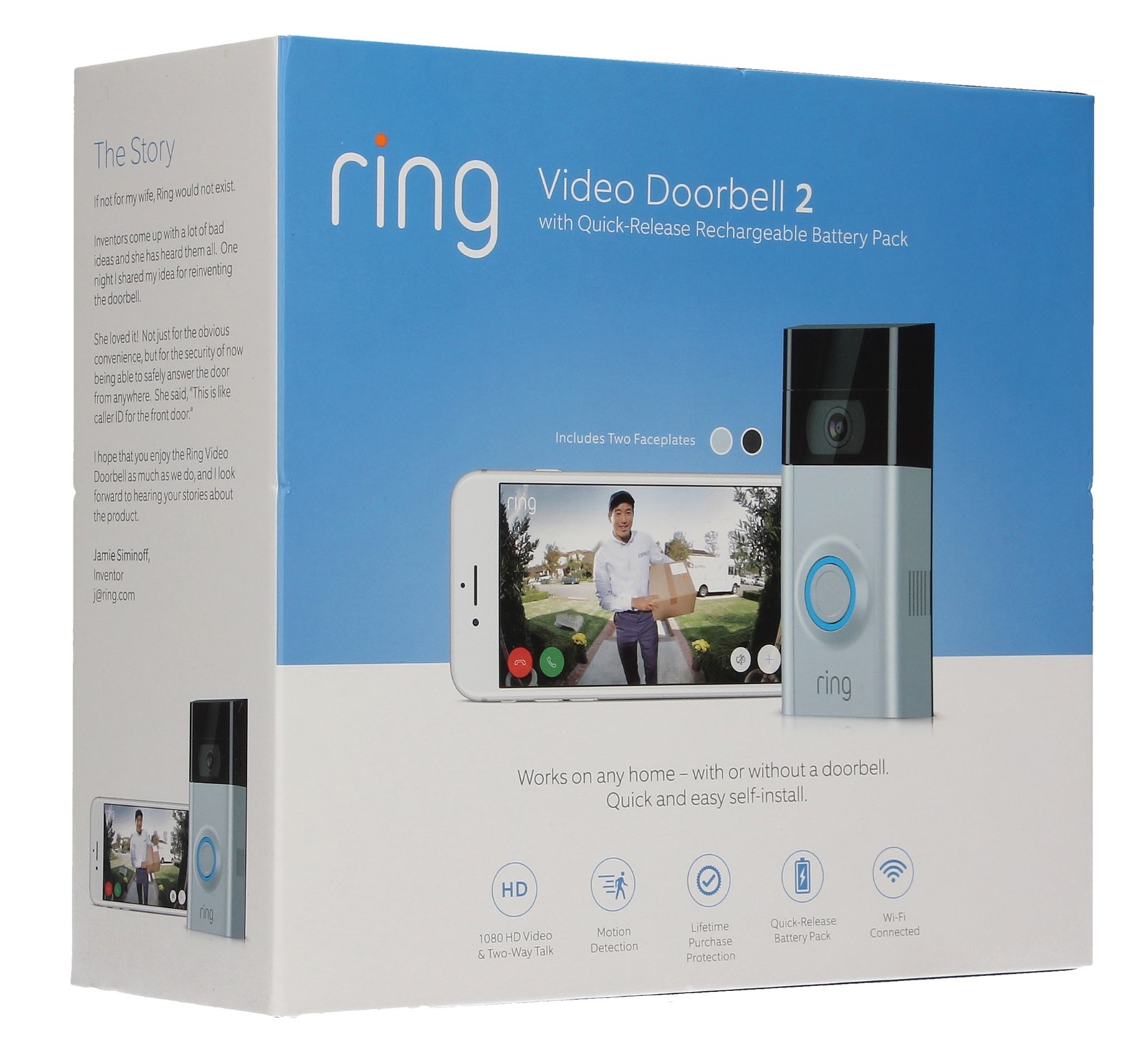 ring doorbell package