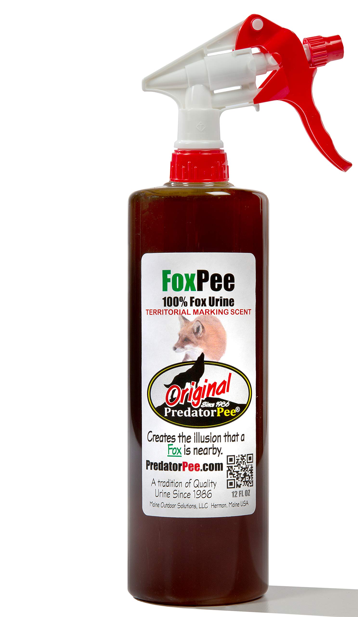 Predator Pee 100 Pure Fox Urine 16 oz Trigger Spray Bottle 13964955217 eBay