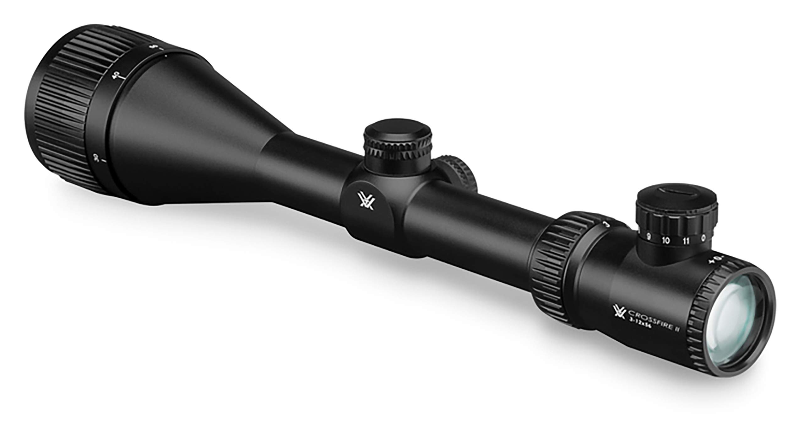 Vortex Crossfire II 312x56mm AO Hog Hunter Riflescope Black Gun