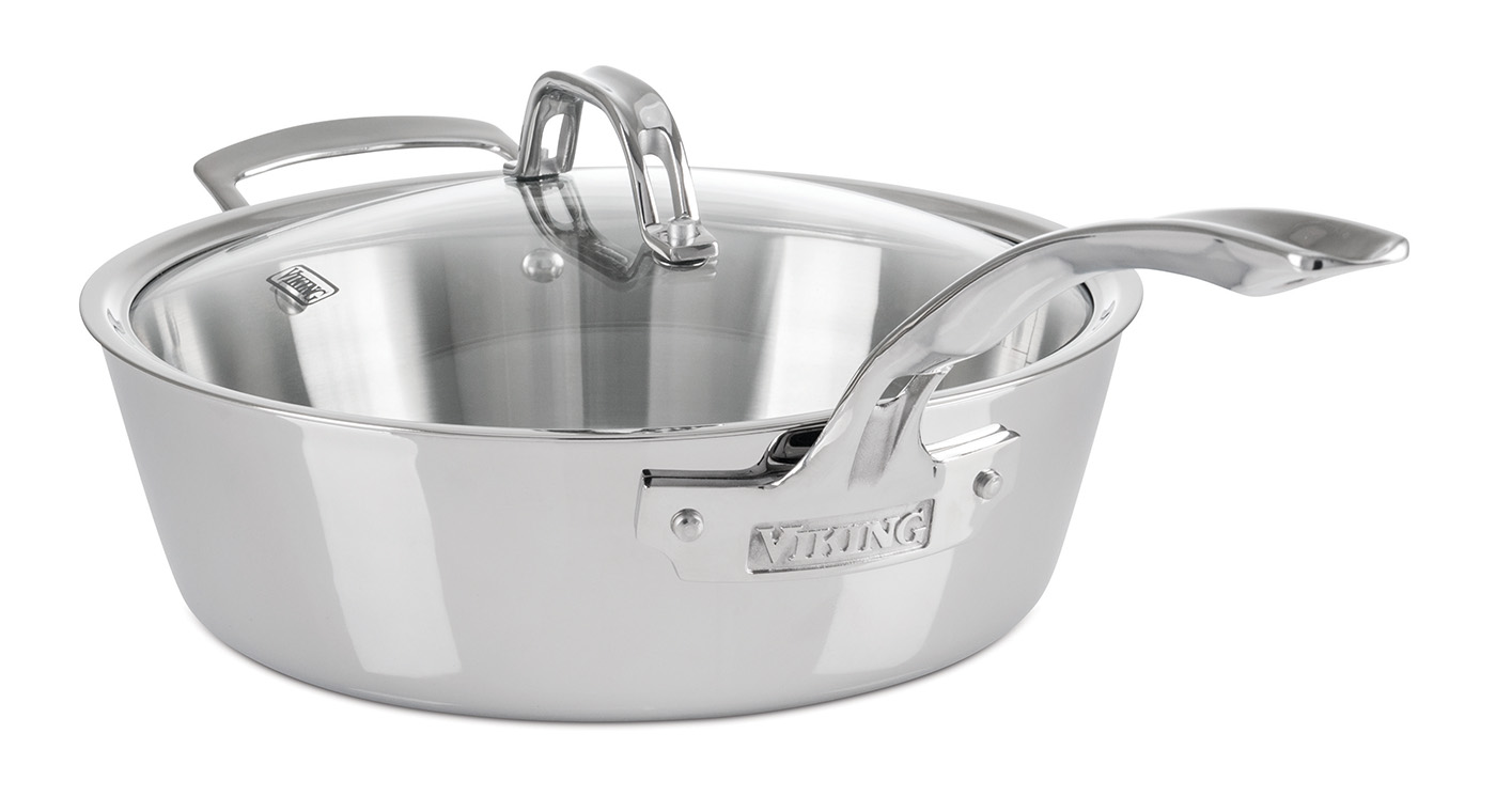 viking stainless steel pan