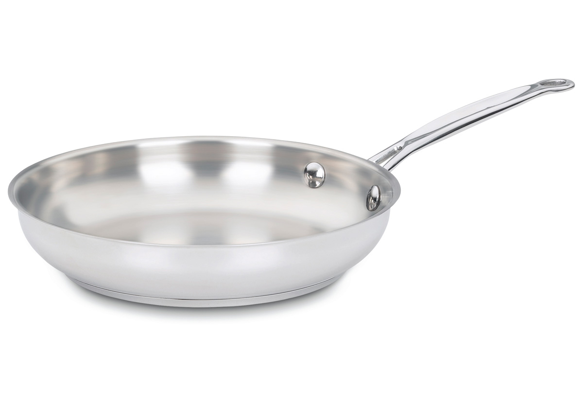 Cuisinart Chef's Classic Stainless 10 Inch Skillet Stainless Steel Fry Pan 86279002280 eBay