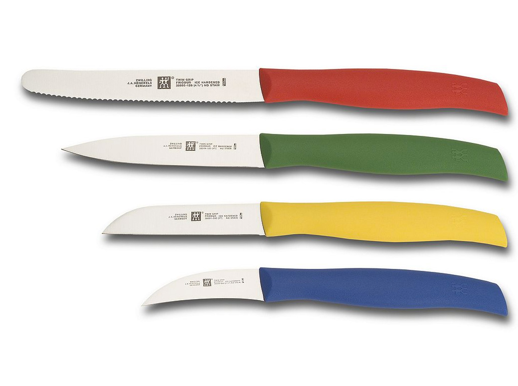 Zwilling J.A. Henckels Twin Grip 4 Piece Paring Knife Set Kitchen ...