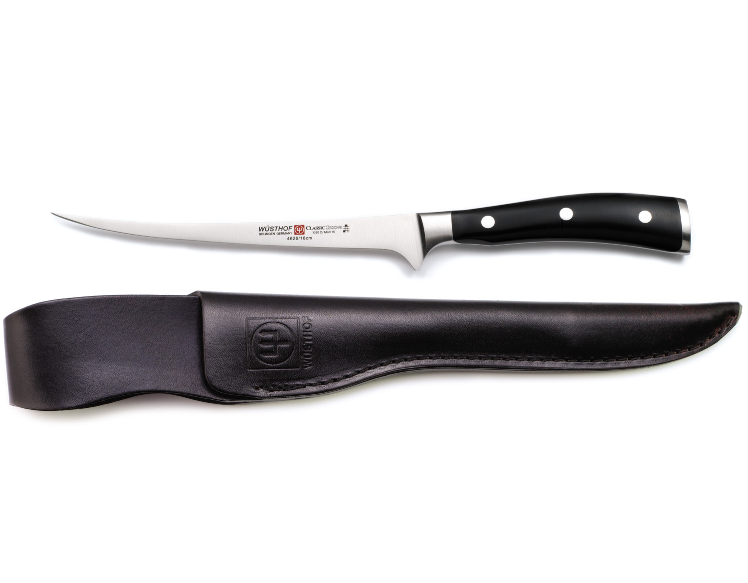 Wusthof Classic Ikon 7 Inch Fillet Knife With Bonus Sheath 4626WS