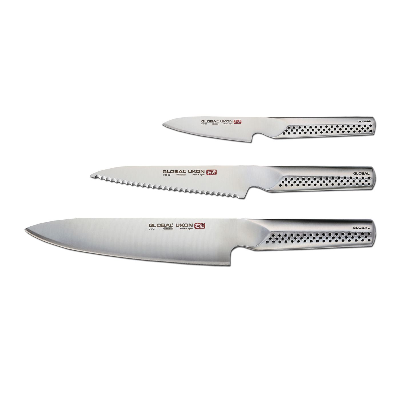 global ukon knife set