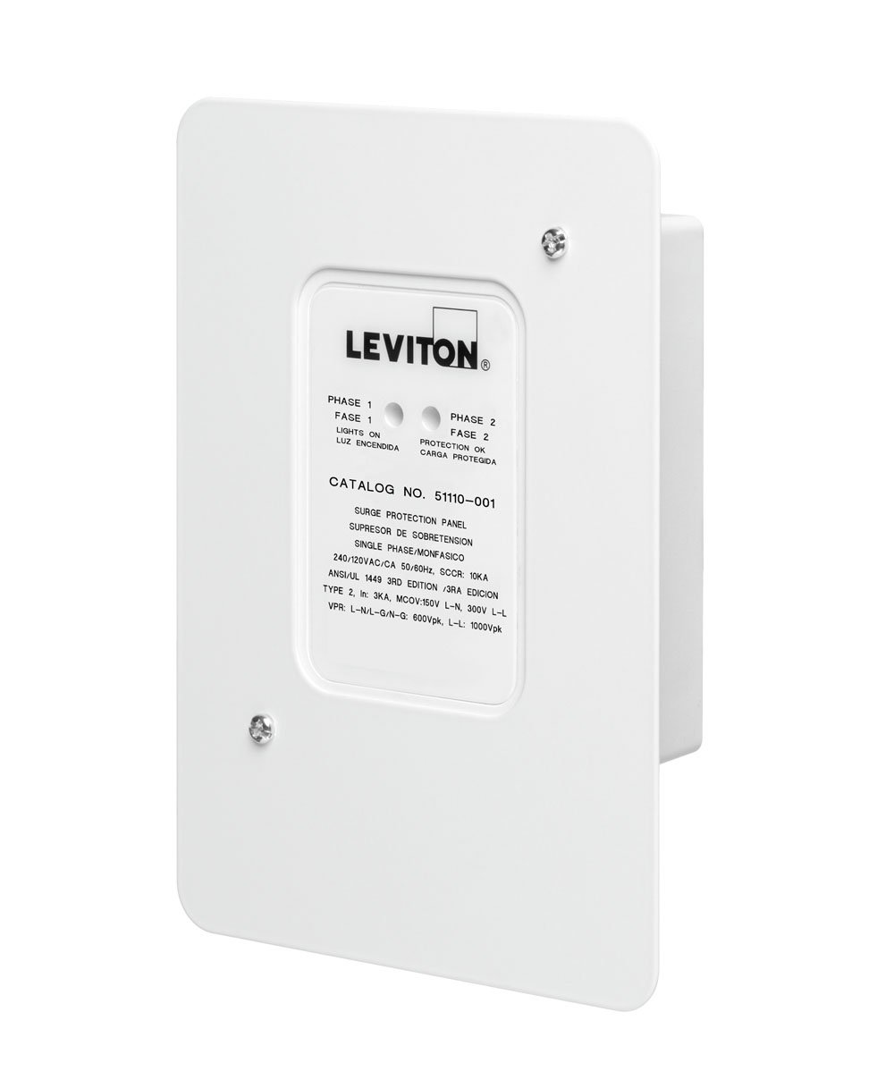 Leviton 51110SRG Residential Surge Protection Panel 78477574683 eBay