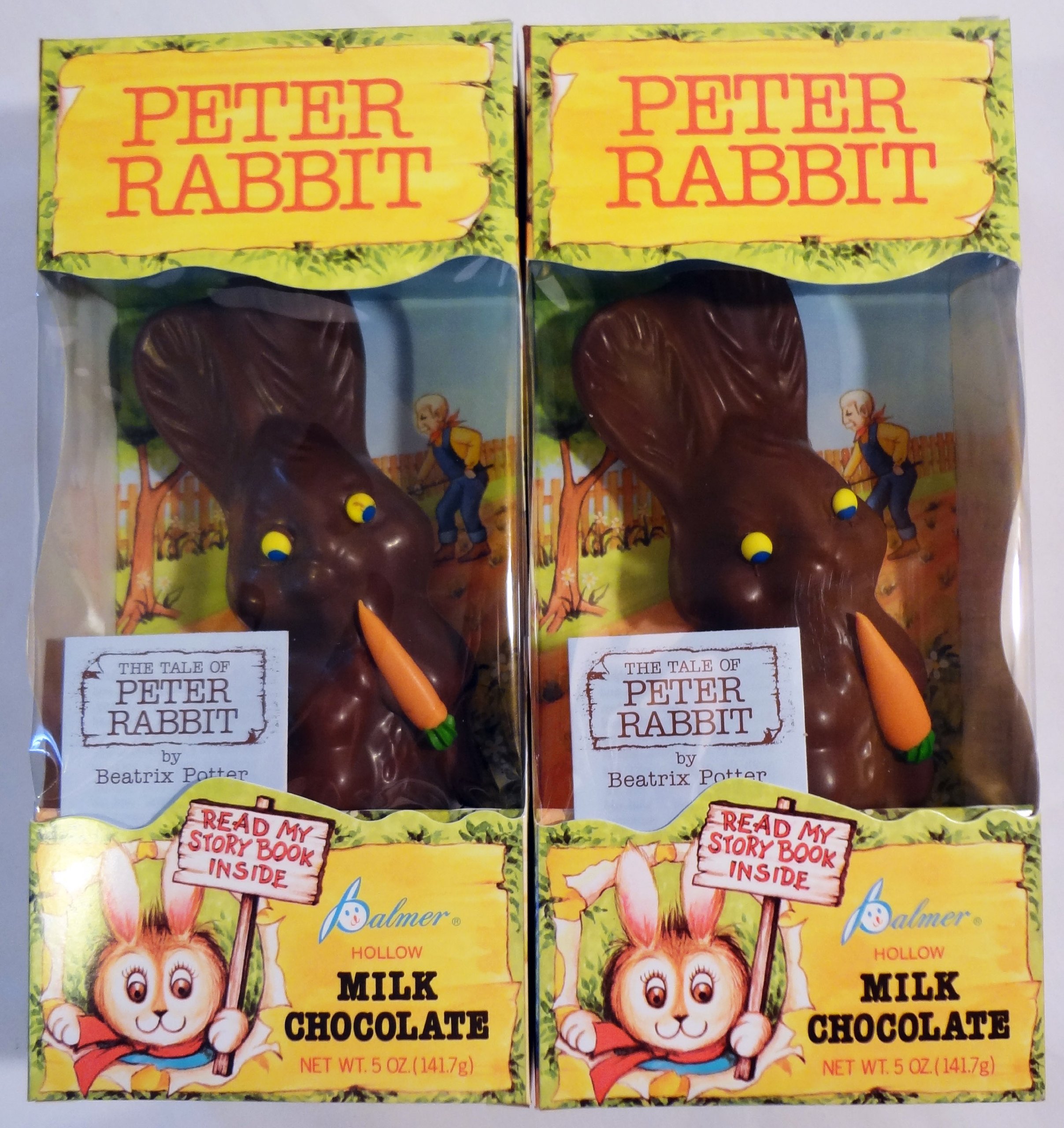 Palmer "Peter Rabbit" Hollow Milk Chocolate Candy Easter Bunny Rabbits