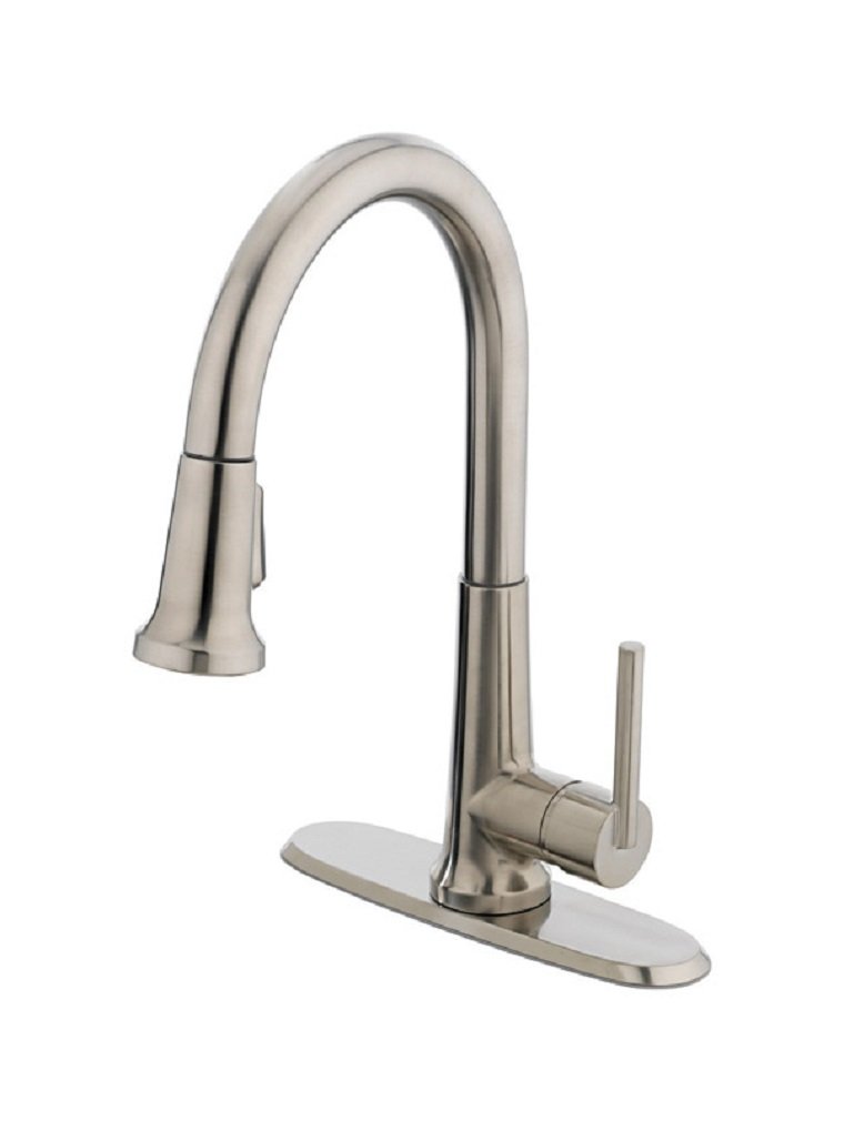 OAKBROOK 4877338 TUCANA Motion Activated Kitchen Faucet Brushed Nickel