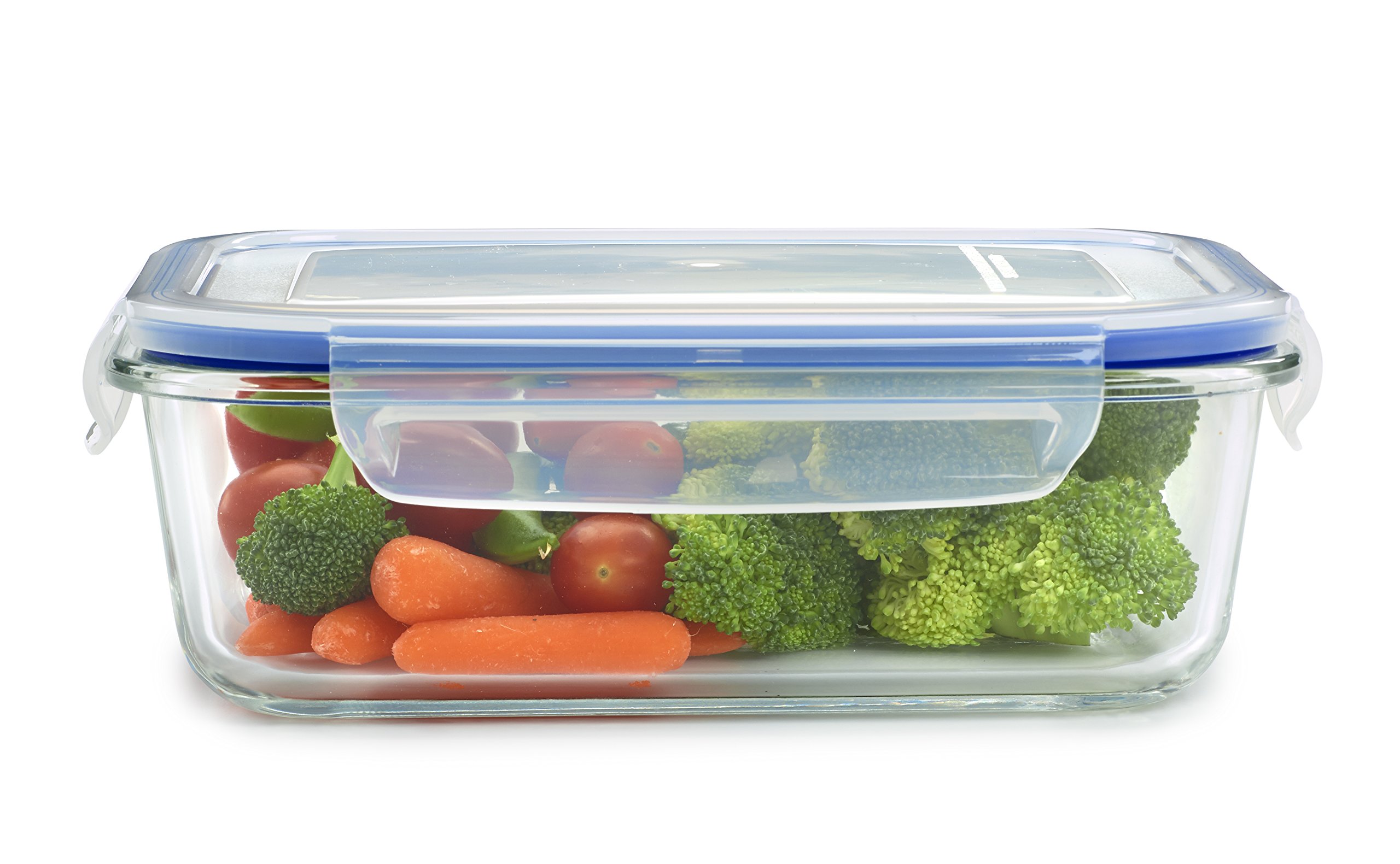 1790 Glass Food Storage Containers With Lids Glass Meal Prep 