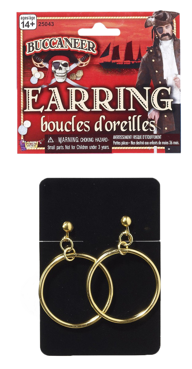 pirate style earrings