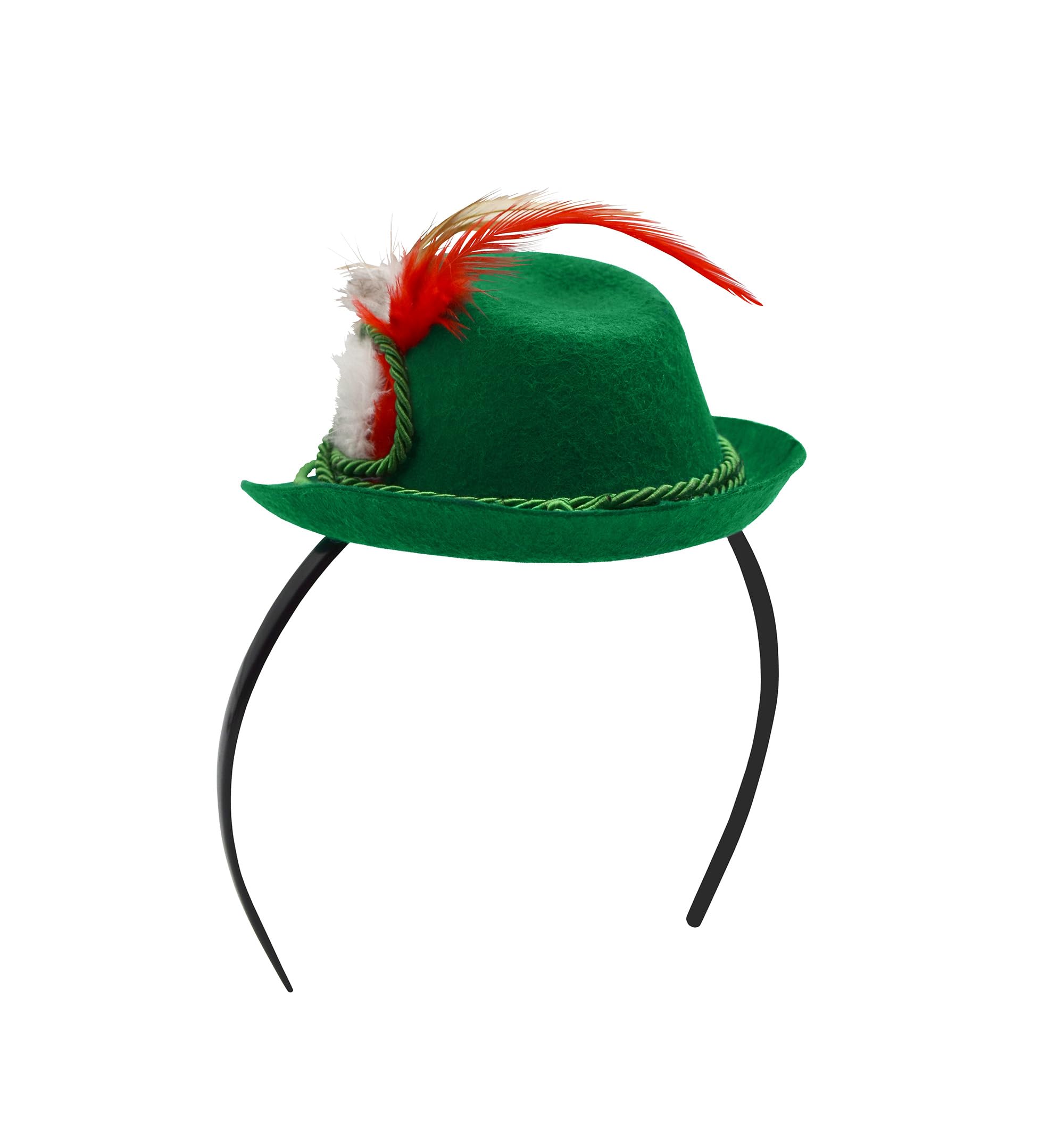 Nicky Bigs Novelties The Mini Yodeler Oktoberfest Alpine Hat Headband - Picture 19 of 19