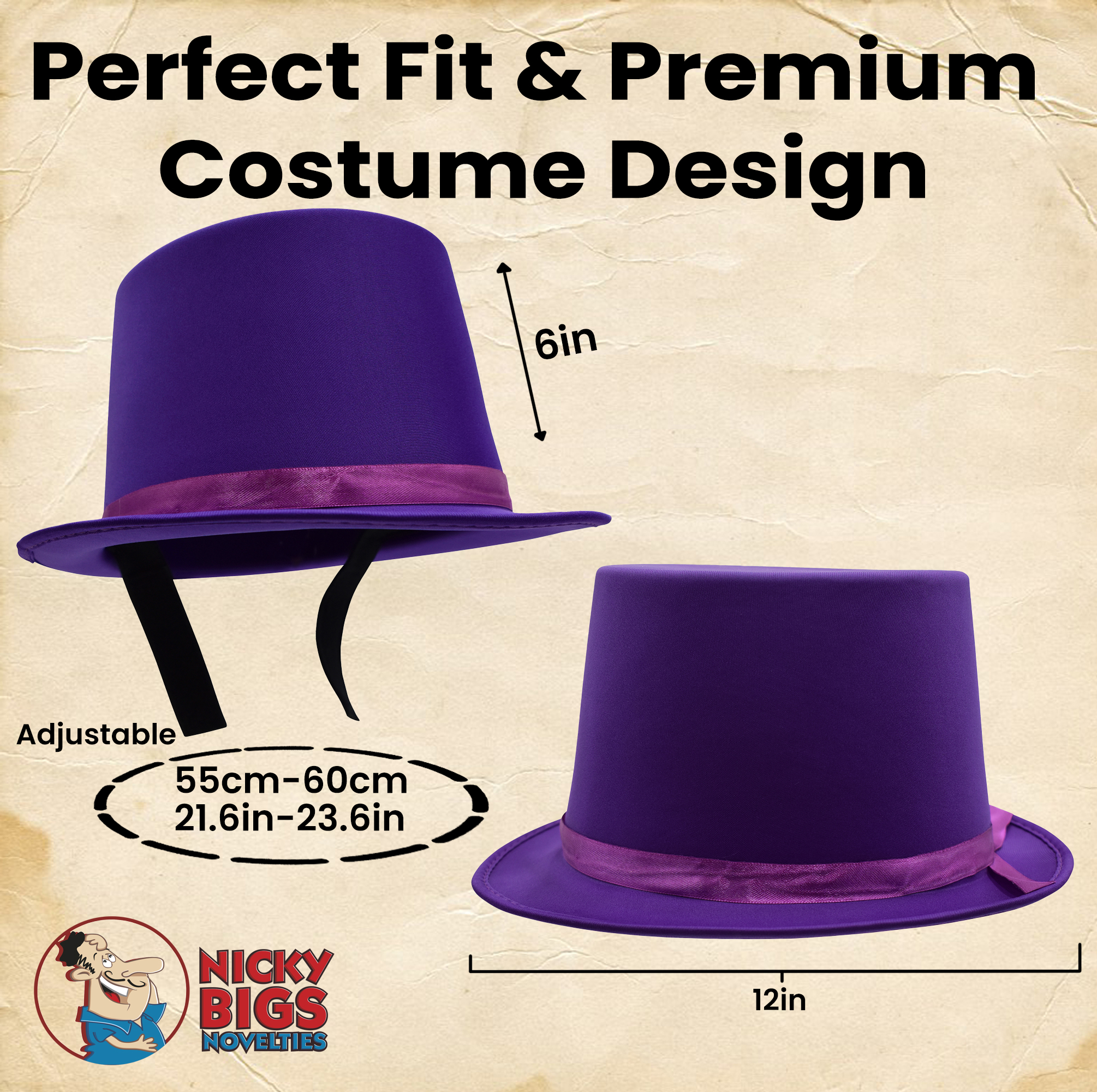 Adult Satin Top Hat Magician Gentleman Roaring 20s Tuxedo Formal Costume - Picture 37 of 56