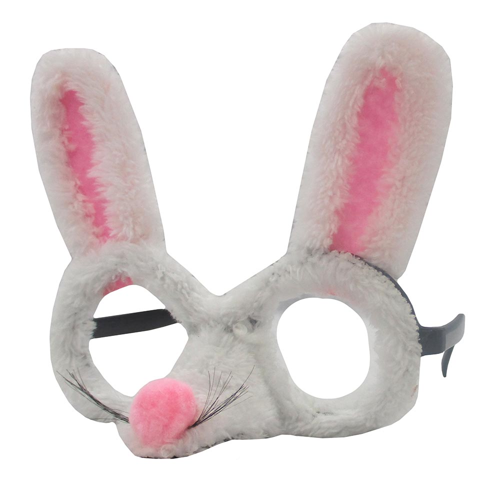 easter bunny with glasses pillow