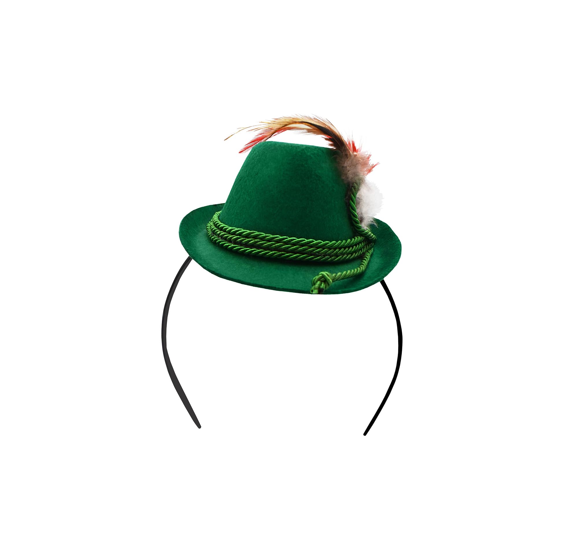 Nicky Bigs Novelties The Mini Yodeler Oktoberfest Alpine Hat Headband - Picture 16 of 19