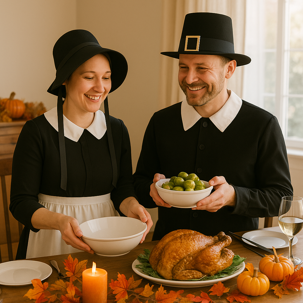 Sombrero De Peregrino Para Niños – Ajustable Y Cómodo – Accesorio Para Thanksgiving, Obras Escolares Y Fiestas