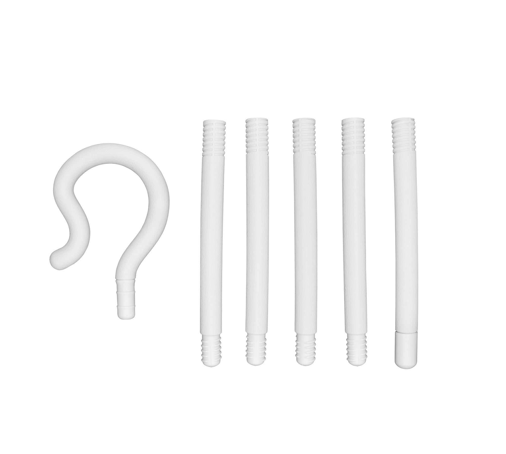 Shepherds Crook Bo Peep Hook Staff Cane Walking Stick Costume Accessory - Picture 13 of 13