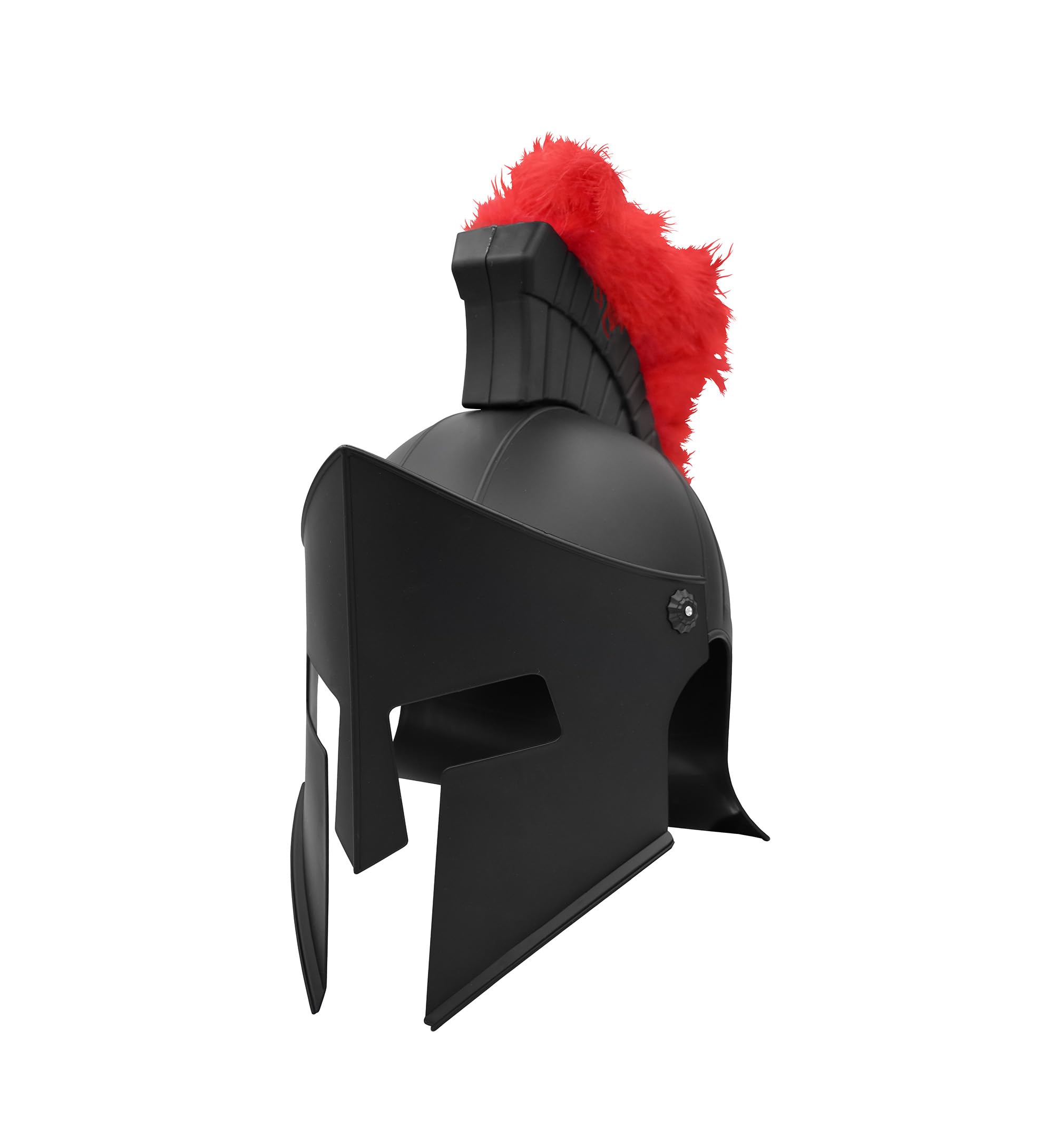 Medieval Knight Greek Spartan Helmet And Spear Prop Roman Gladiator Costume - Picture 4 of 29