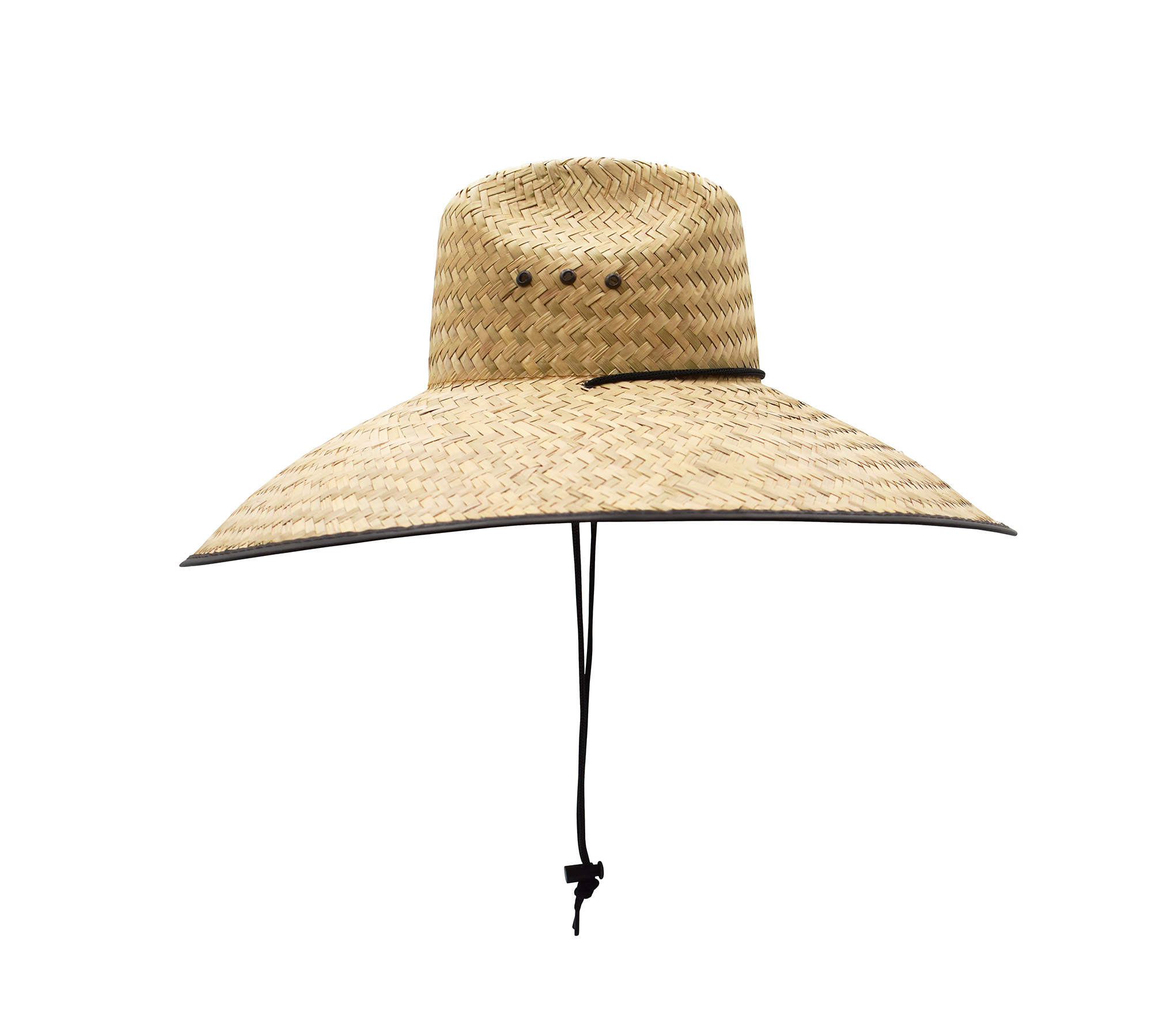 Mexikanischer Sombrero Hartschale Strohschirm breite Krempe Gartenarbeit Rettungsschwimmer Sonnenhut - Bild 15 von 18