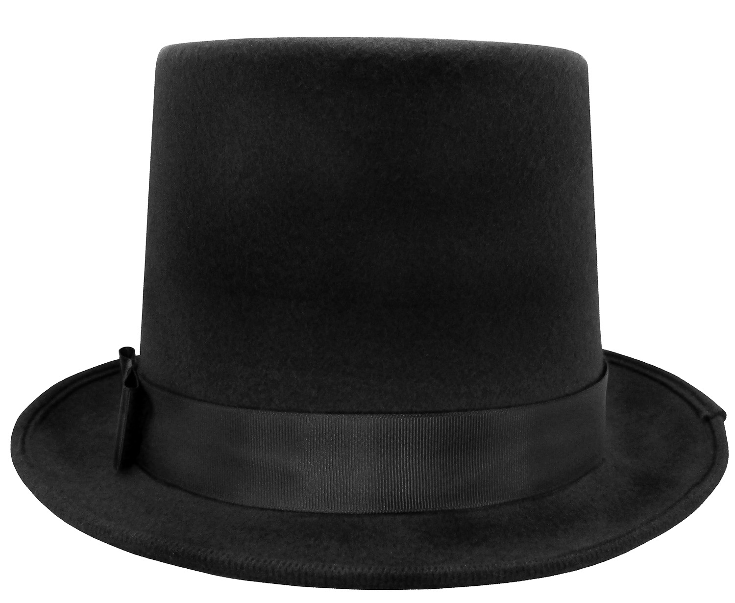 Mens Tuxedo Victorian Steampunk Black Costume Top Hat Deluxe Felt High Wool Hat 