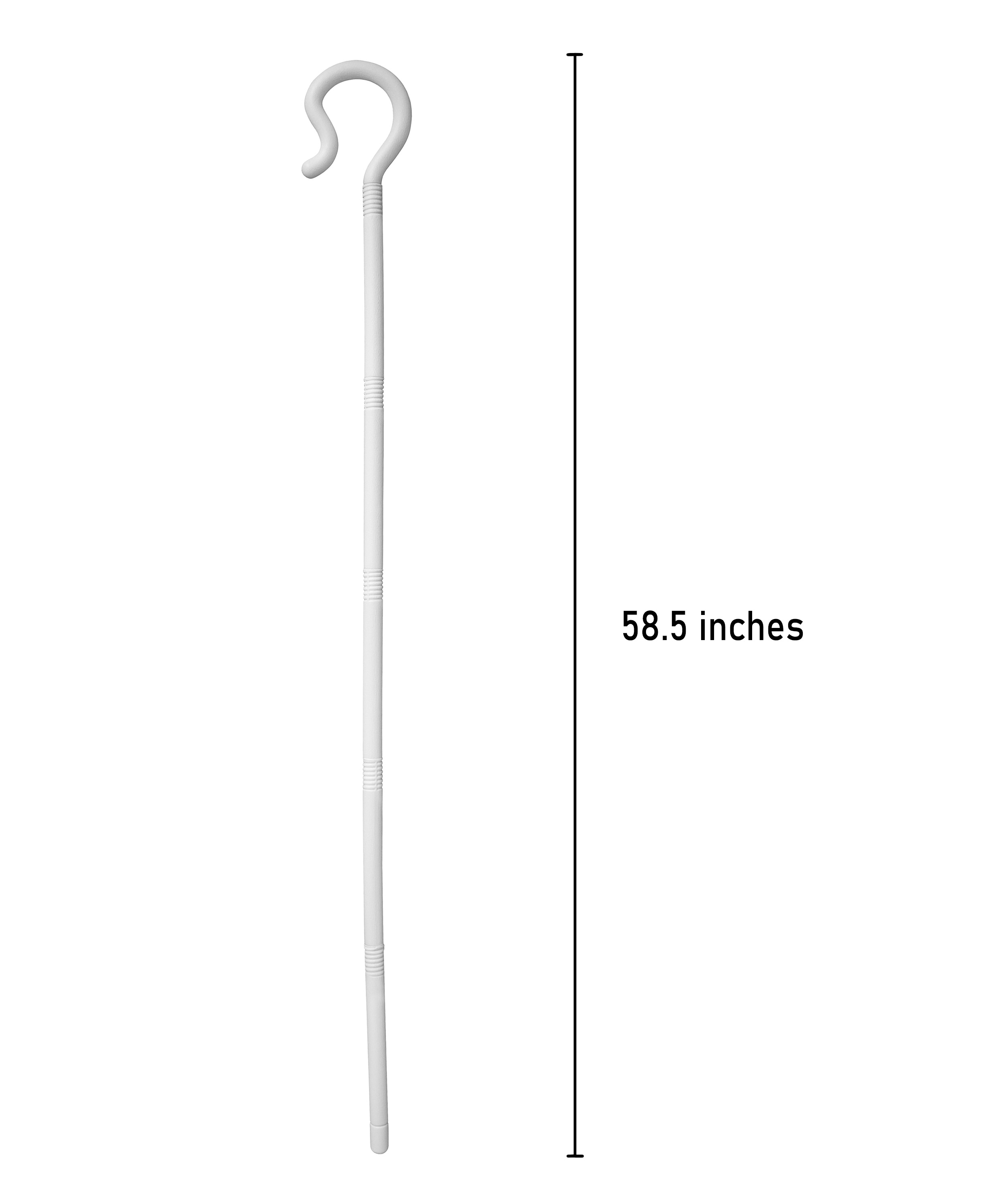Shepherds Crook Bo Peep Hook Staff Cane Walking Stick Costume Accessory - Picture 10 of 13