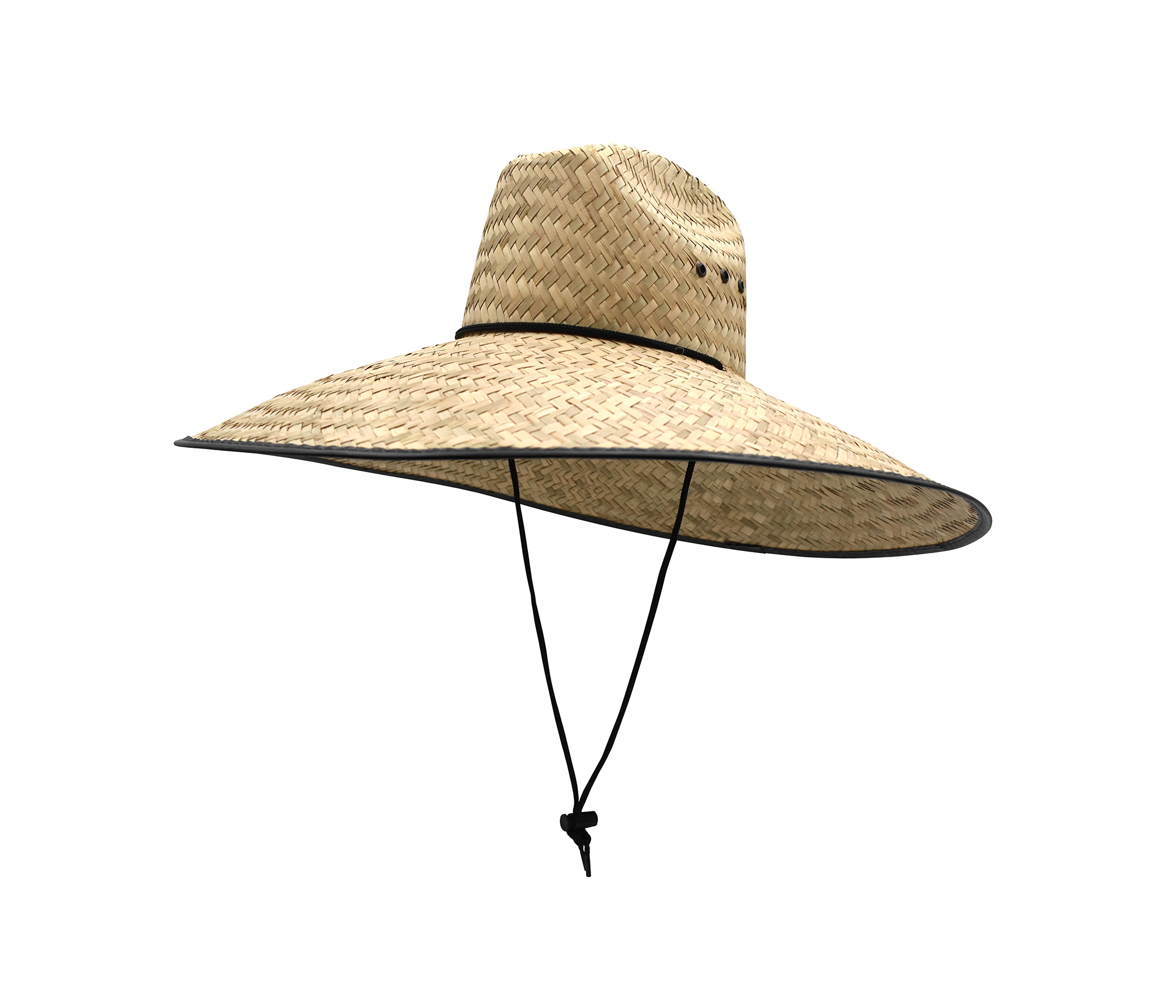 Mexikanischer Sombrero Hartschale Strohschirm breite Krempe Gartenarbeit Rettungsschwimmer Sonnenhut - Bild 12 von 18
