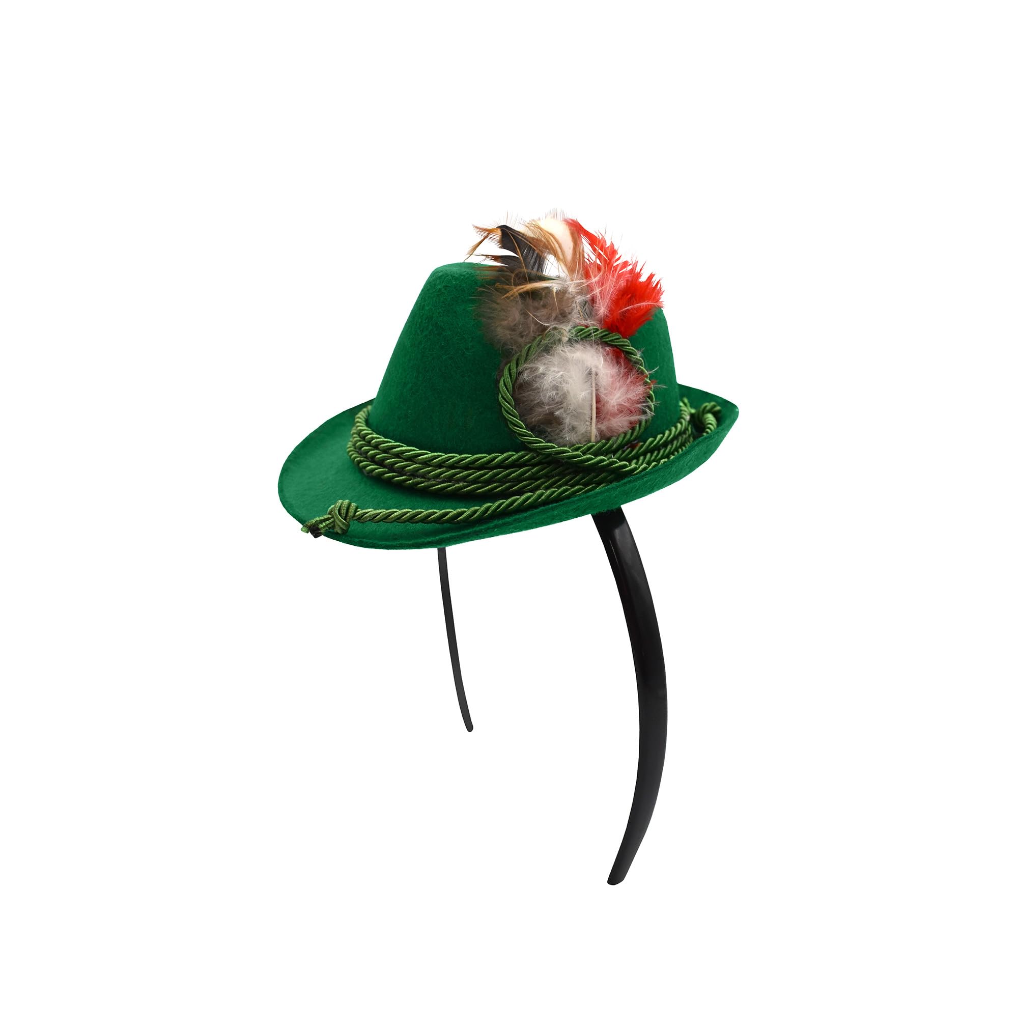 Nicky Bigs Novelties The Mini Yodeler Oktoberfest Alpine Hat Headband - Picture 17 of 19