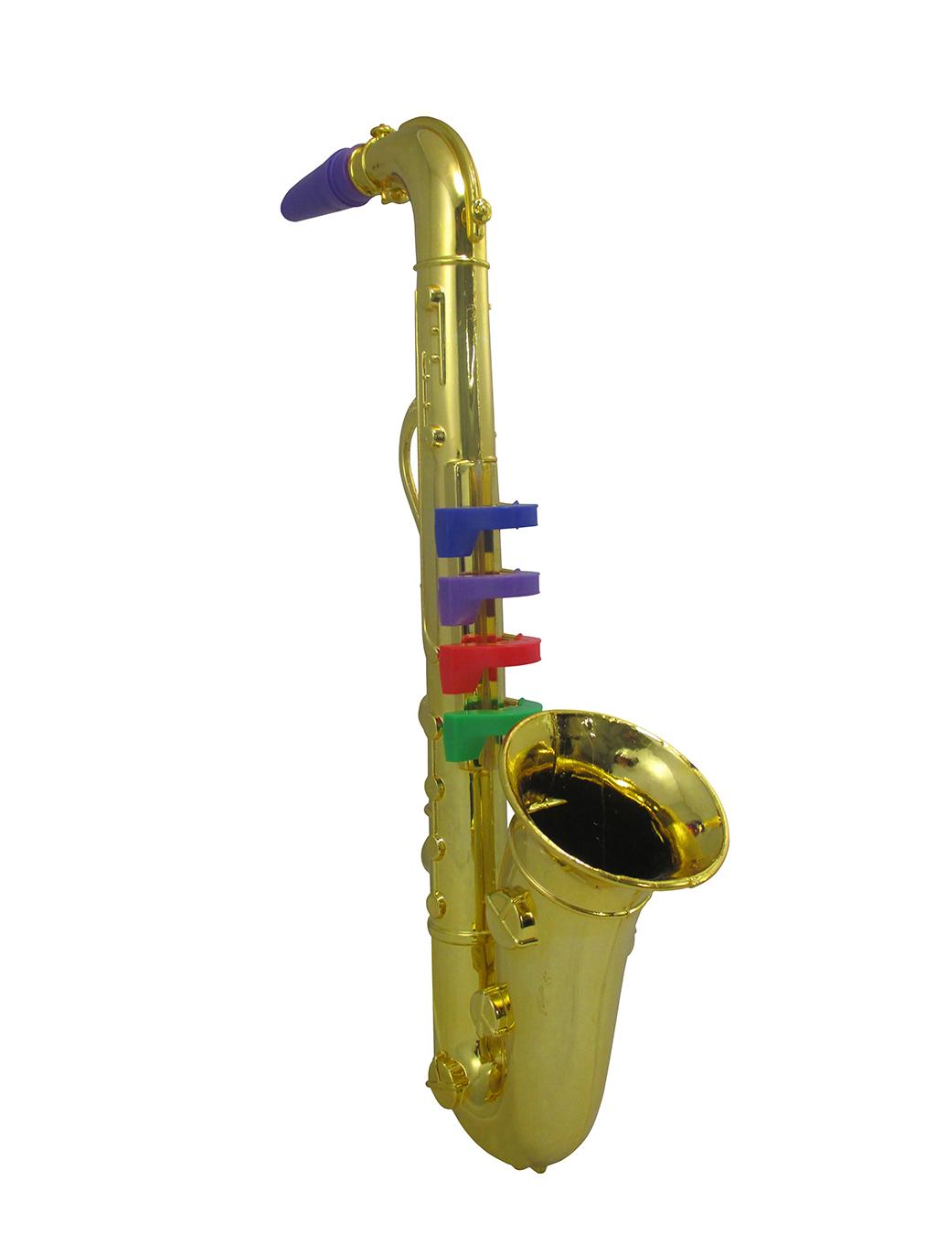 EXCEART Fake Saxophone Toy Simulation Music Saxophone Model Childrens Music  Toy Trumpet Musical Wind Instruments for Kids Gift Silver