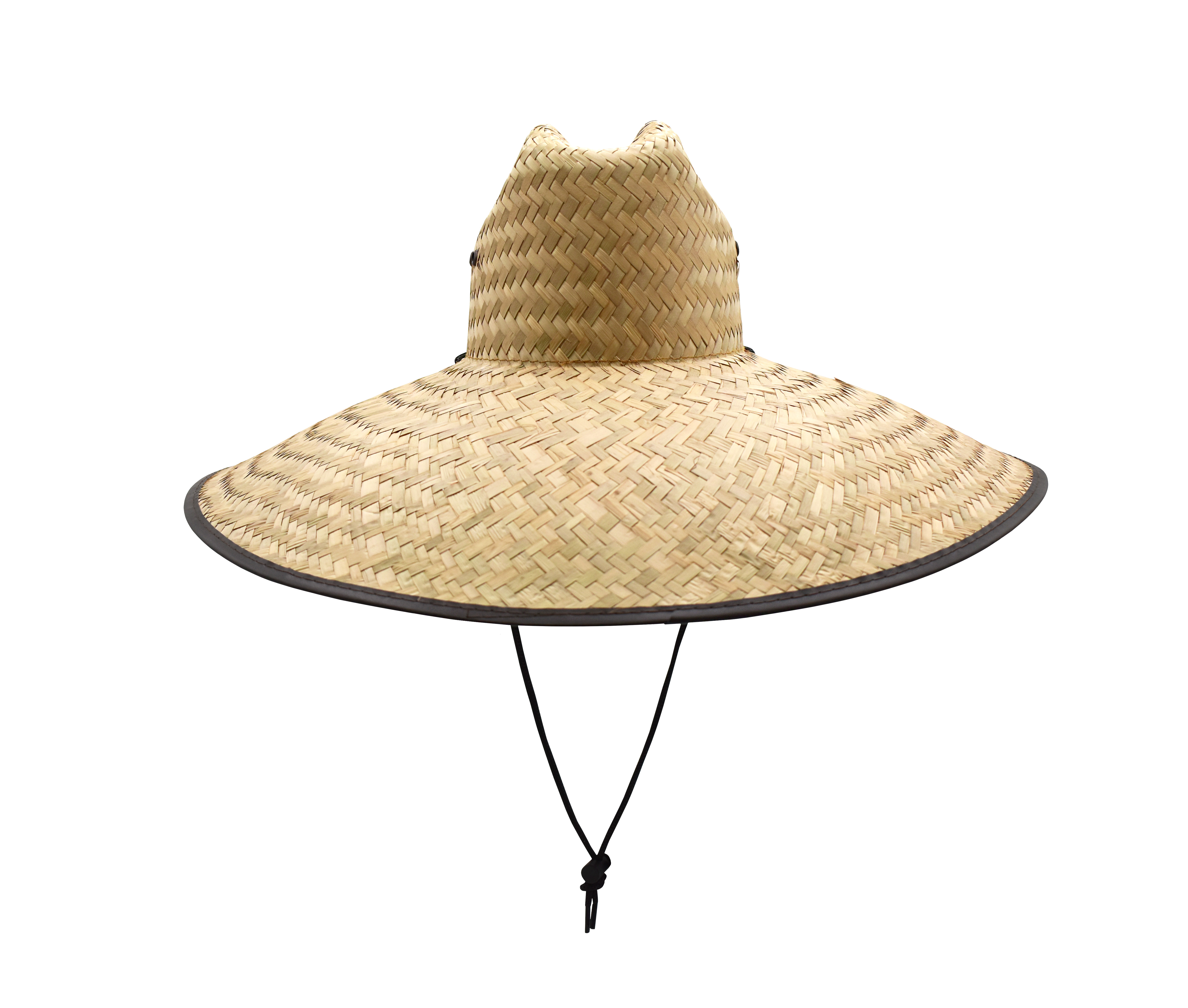 Mexikanischer Sombrero Hartschale Strohschirm breite Krempe Gartenarbeit Rettungsschwimmer Sonnenhut - Bild 16 von 18