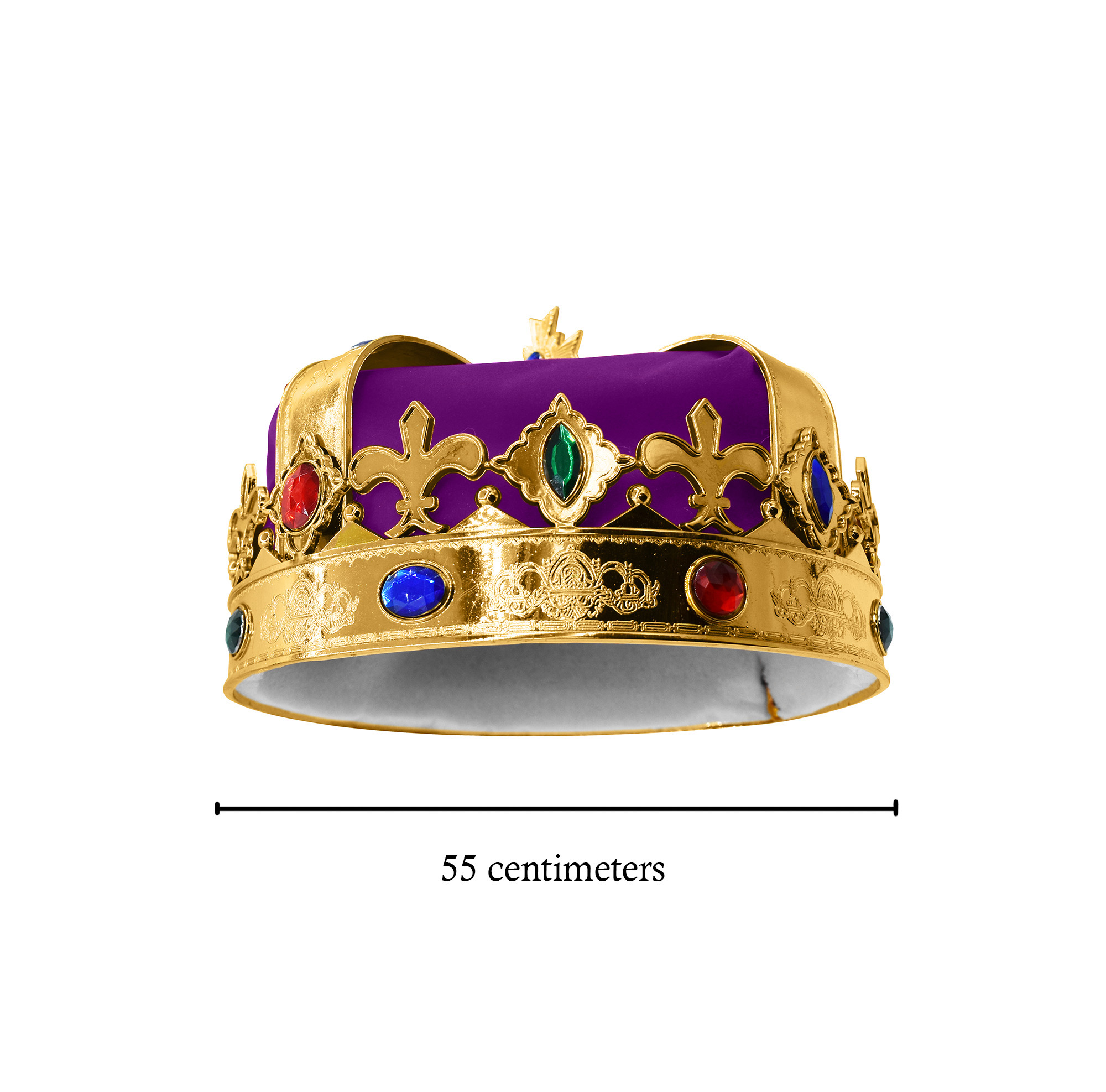 Adult's Regal Royalty Paper Crown