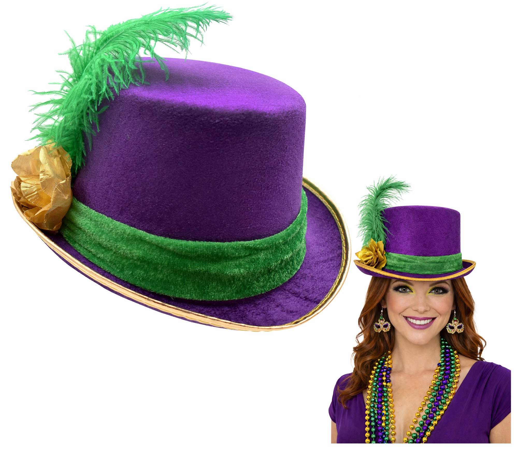 Elegant Purple Women\'s Hat with Gold Accents Lilac Church Hats - Etsy main image 3