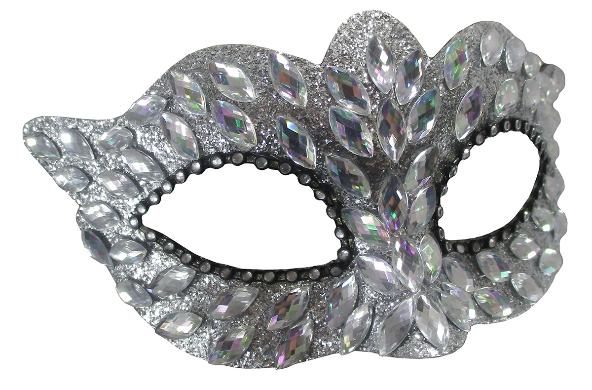 Details about   Sparkle Bling Sequin Eye Mask Costume Cat Eyemask Halloween Party Accessories 