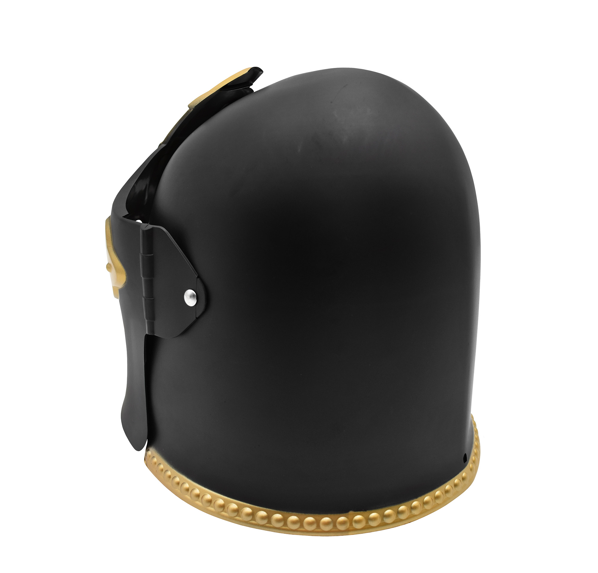 Child Knight Roman Armor Medieval Crusader Templar Helmet Flip Up Mask Costume - Picture 8 of 17