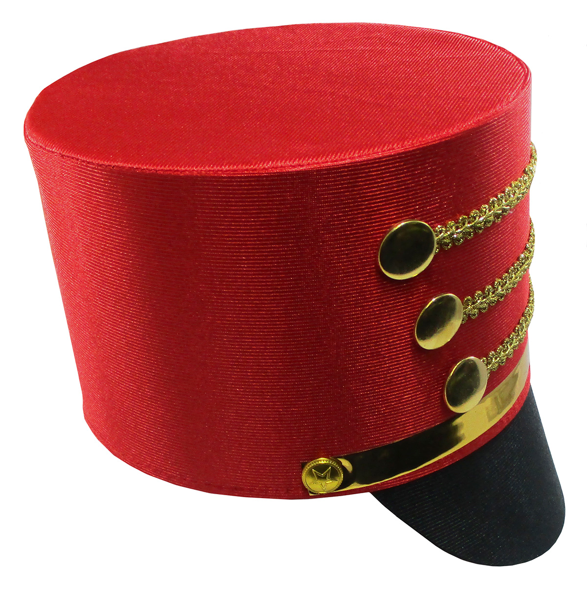 Child Kids Majorette Ring Master Toy Soldier Band Major Nutcracker Costume Hat