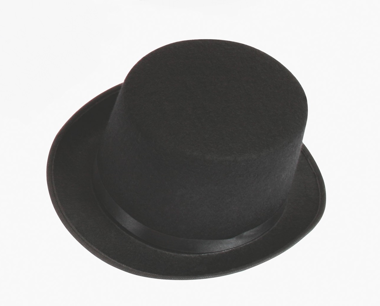 Slash Steampunk Victorian Charles Dickens Top Hat Felt Short Topper Costume 
