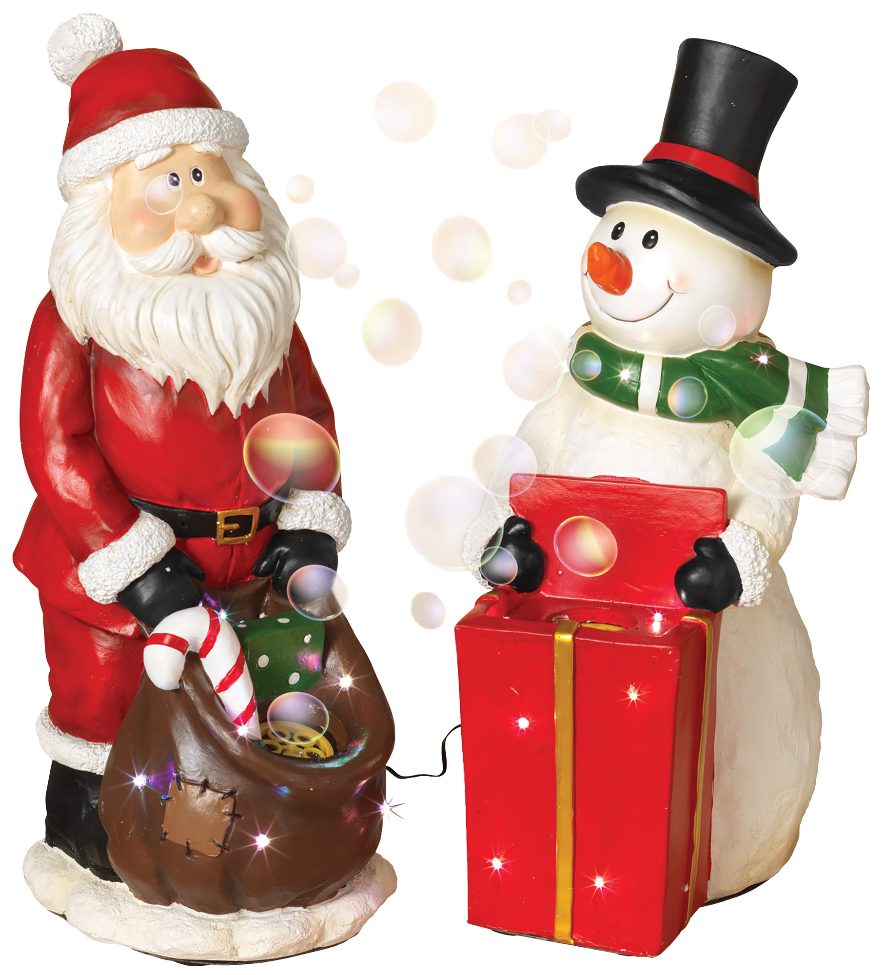 Singing Snowman Christmas MUSIC MOTION Santa's World ANIMATED Kurt Adler VTG 