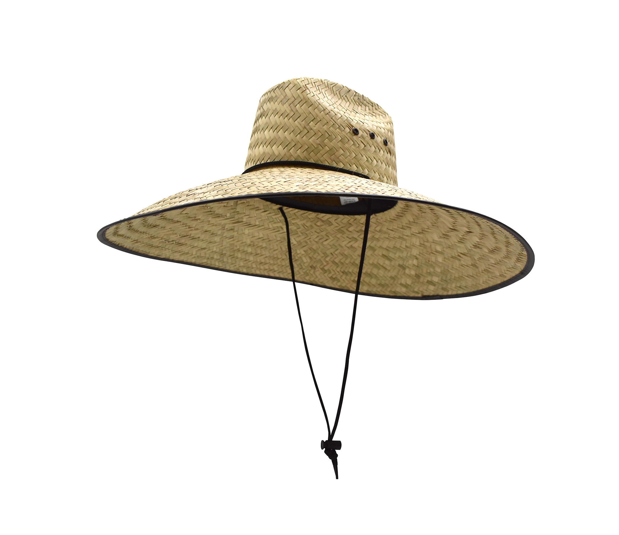 Mexikanischer Sombrero Hartschale Strohschirm breite Krempe Gartenarbeit Rettungsschwimmer Sonnenhut - Bild 17 von 18