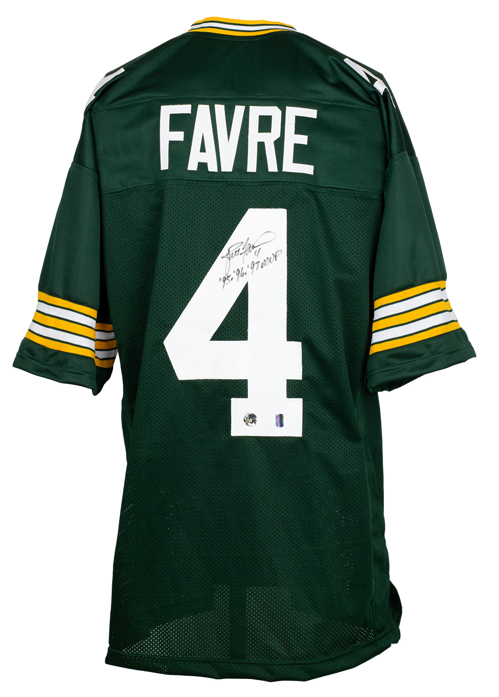 Brett Favre Signed Custom Pro Style Jersey MVP ...