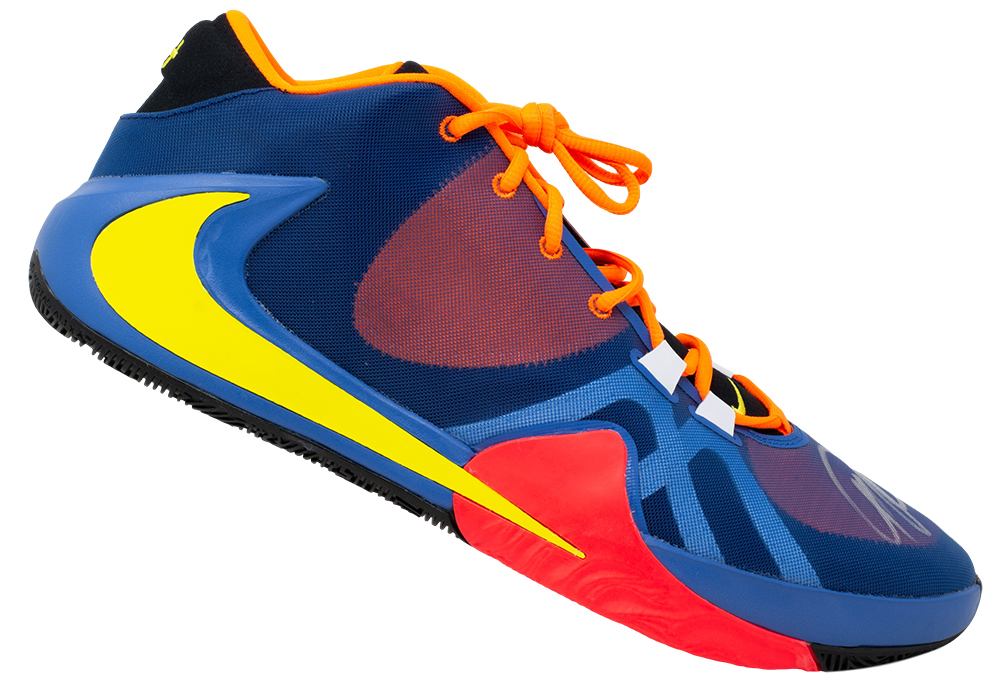 Giannis Greek Freak Antetokounmpo Signed Right Multi